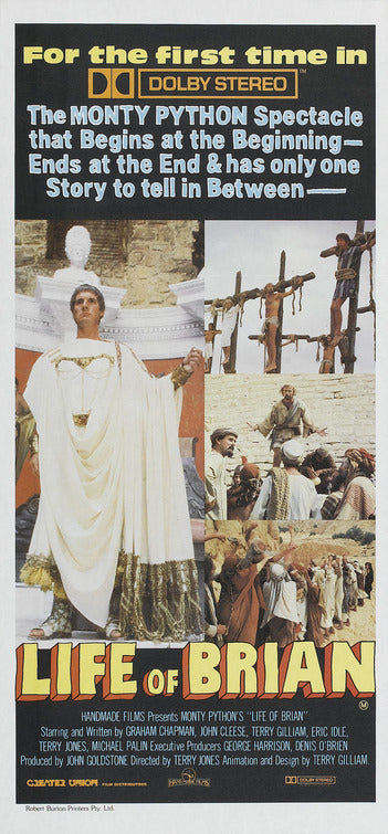 the movie poster: Monty Python's Life of Brian (1979) ver6