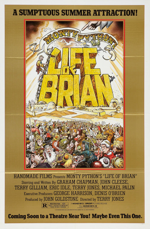 1000 piece jigsaw puzzle for the movie poster: Monty Python's Life of Brian (1979) ver7