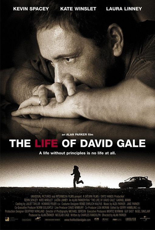 the movie poster: The Life of David Gale (2003)