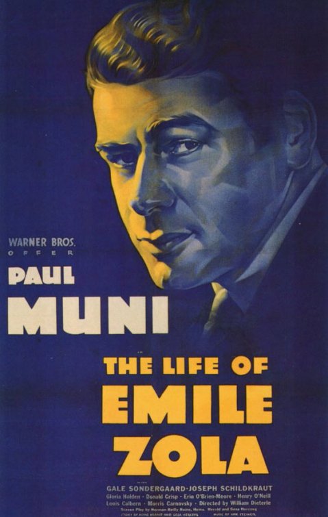 1000 piece jigsaw puzzle for the movie poster: The Life of Emile Zola (1937)