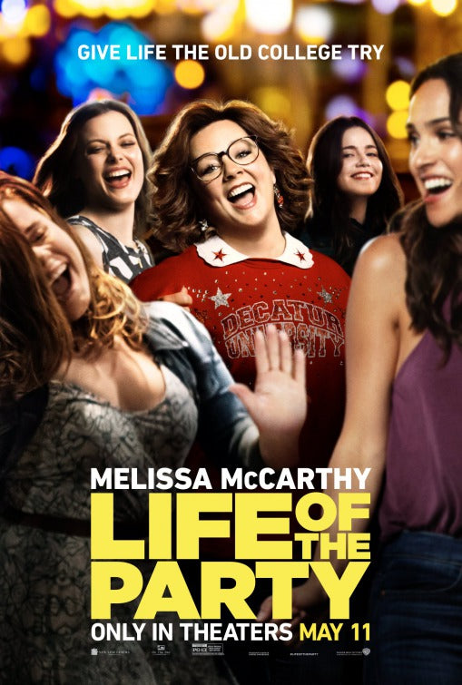 1000 piece jigsaw puzzle for the movie poster: Life of the Party (2018) ver2
