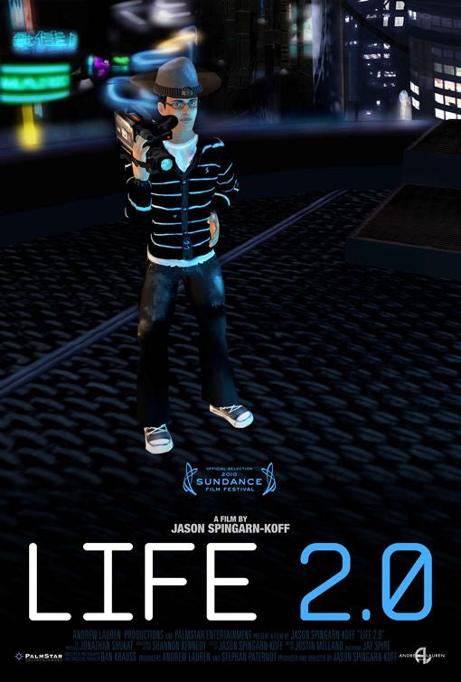 1000 piece jigsaw puzzle for the movie poster: Life 2.0 (2010)