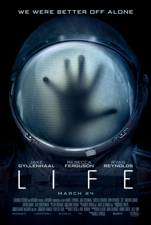 1000 piece jigsaw puzzle for the movie poster: Life (2017) ver2
