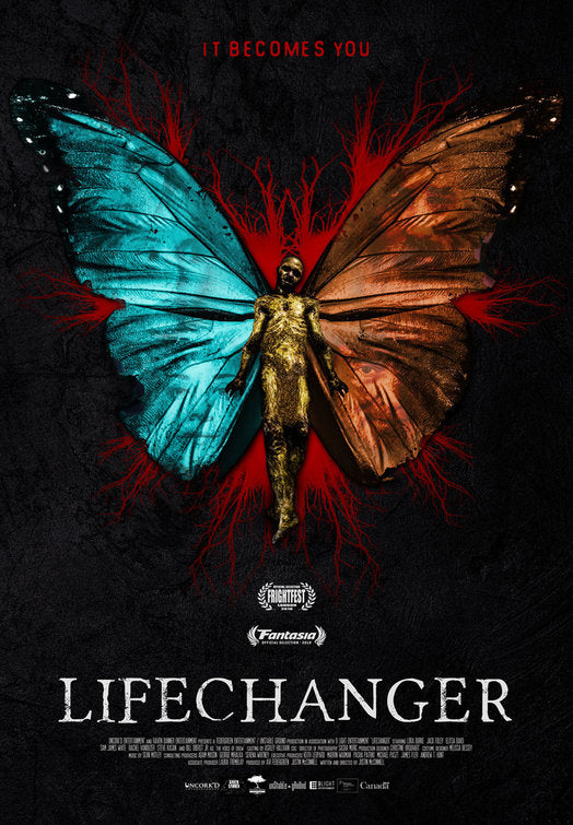 1000 piece jigsaw puzzle for the movie poster: Lifechanger (2018)