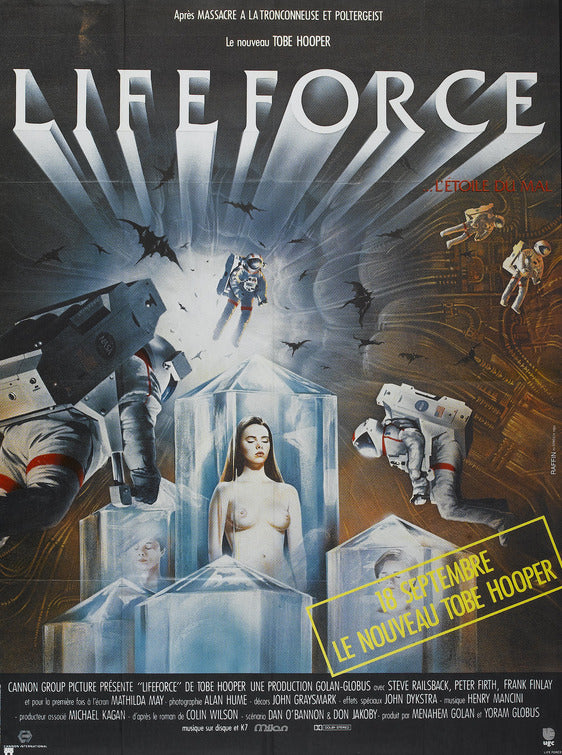 1000 piece jigsaw puzzle for the movie poster: Lifeforce (1985) ver4