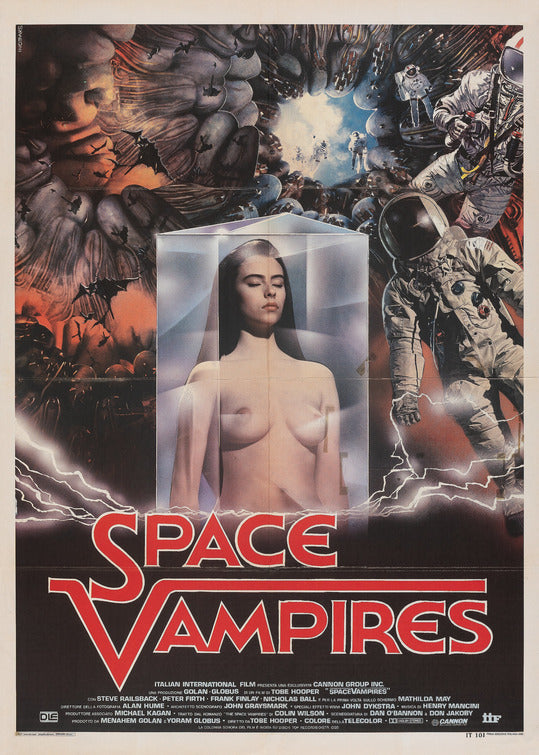 1000 piece jigsaw puzzle for the movie poster: Lifeforce (1985) ver5