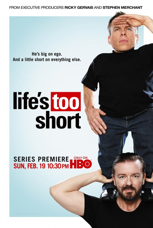 1000 piece jigsaw puzzle for tv poster: Life's Too Short