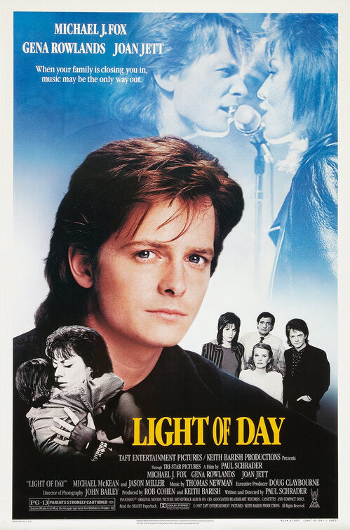 the movie poster: Light of Day (1987)