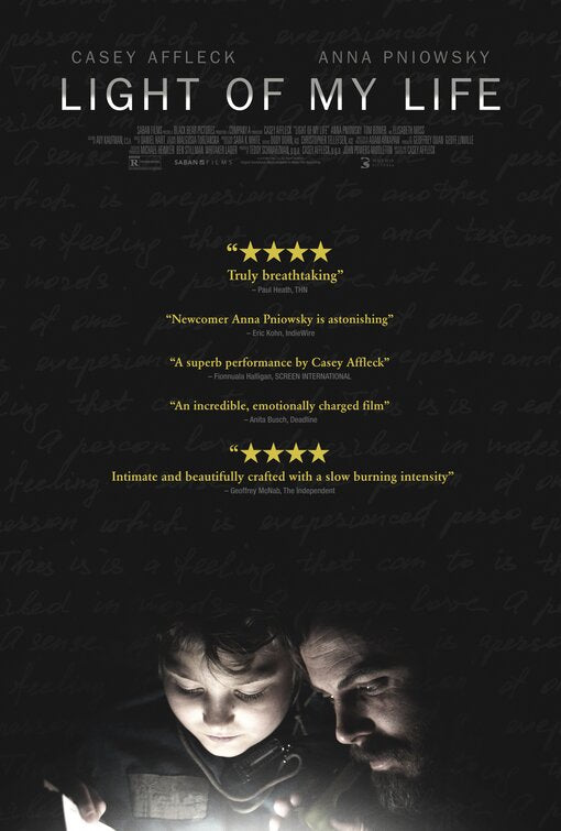 1000 piece jigsaw puzzle for the movie poster: Light of My Life (2019)