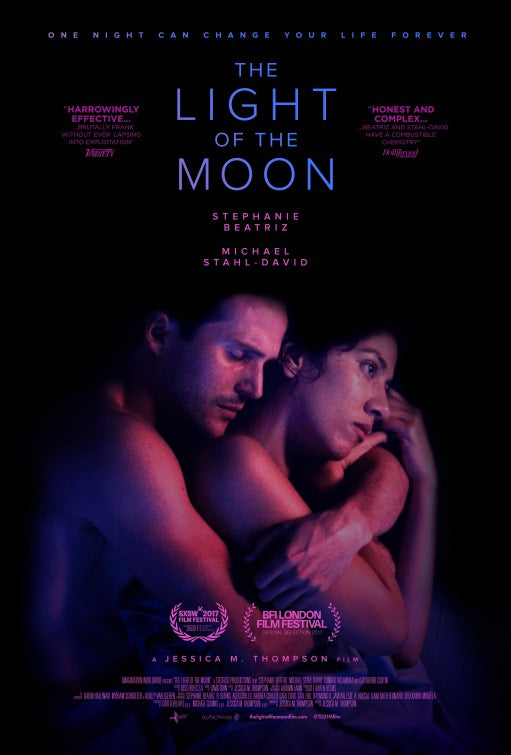 1000 piece jigsaw puzzle for the movie poster: The Light of the Moon (2017)