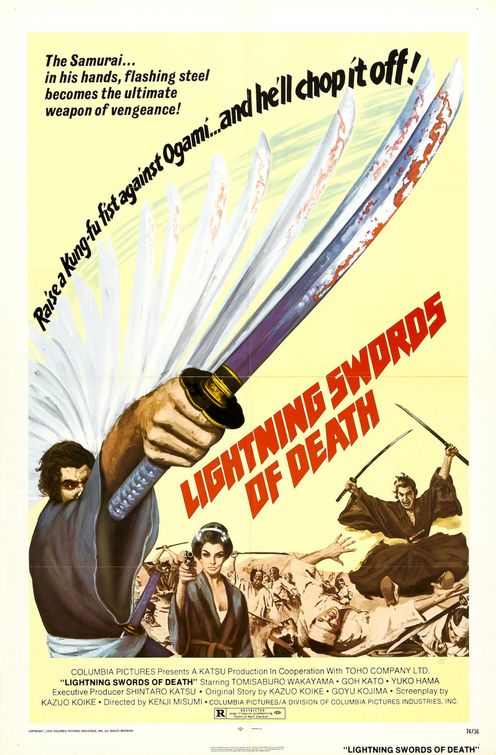 the movie poster: Lightning Swords of Death (1973)