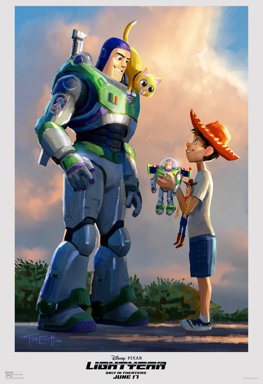1000 piece jigsaw puzzle for the movie poster: Lightyear (2022) ver13