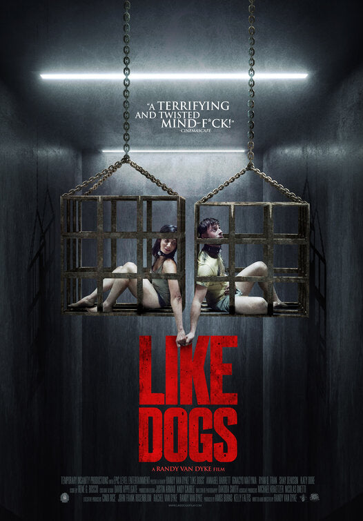 1000 piece jigsaw puzzle for the movie poster: Like Dogs (2021)