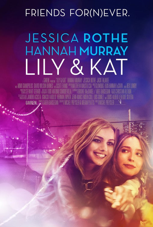 1000 piece jigsaw puzzle for the movie poster: Lily & Kat (2015)