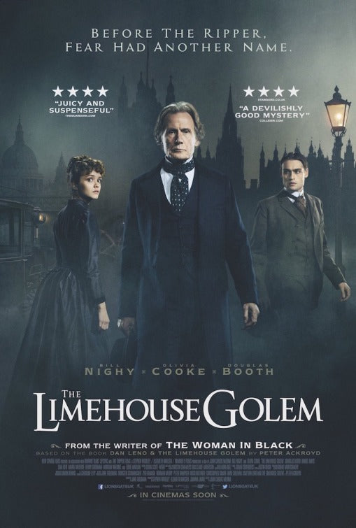 1000 piece jigsaw puzzle for the movie poster: The Limehouse Golem (2017)