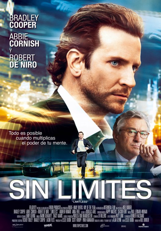 1000 piece jigsaw puzzle for the movie poster: Limitless (2011) ver4
