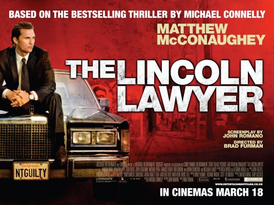 1000 piece jigsaw puzzle for the movie poster: The Lincoln Lawyer (2011) ver2
