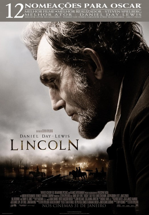 1000 piece jigsaw puzzle for the movie poster: Lincoln (2012) ver2