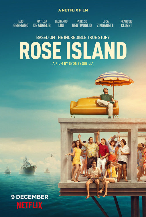 1000 piece jigsaw puzzle for tv poster: Rose Island