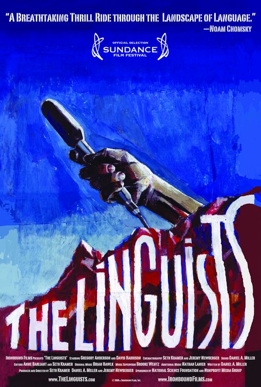 the movie poster: The Linguists (2008)