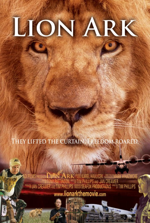 1000 piece jigsaw puzzle for the movie poster: Lion Ark (2013)