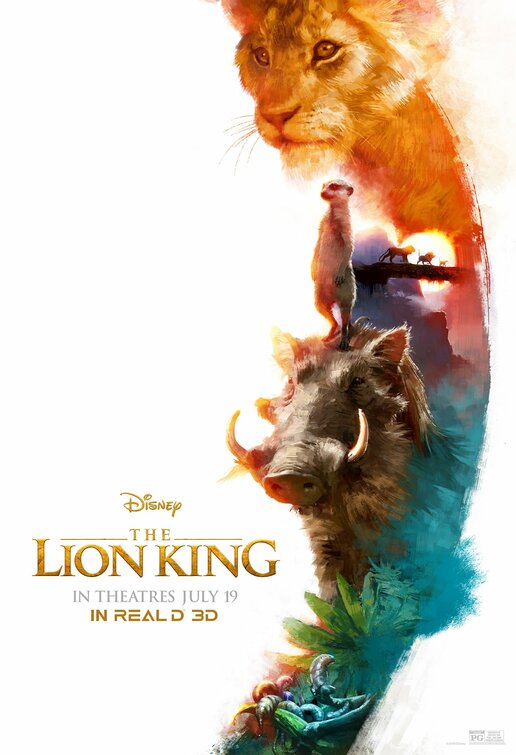 1000 piece jigsaw puzzle for the movie poster: The Lion King (2019) ver19