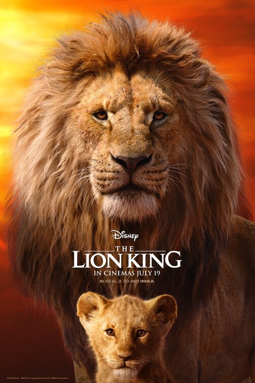 1000 piece jigsaw puzzle for the movie poster: The Lion King (2019) ver22
