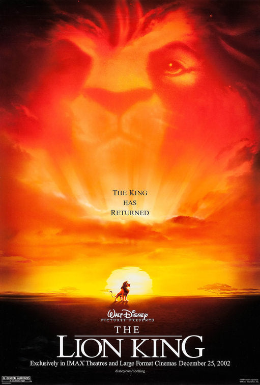 the movie poster: The Lion King (1994) ver4