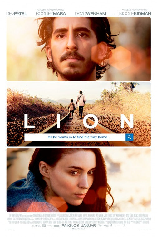 1000 piece jigsaw puzzle for the movie poster: Lion (2016) ver9