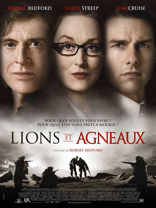 the movie poster: Lions for Lambs (2007) ver4