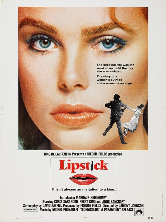 1000 piece jigsaw puzzle for the movie poster: Lipstick (1976)