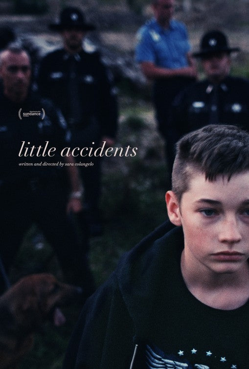 1000 piece jigsaw puzzle for the movie poster: Little Accidents (2014)