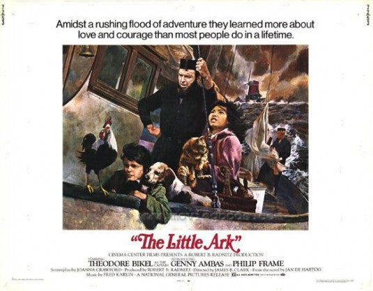 1000 piece jigsaw puzzle for the movie poster: The Little Ark (1972)