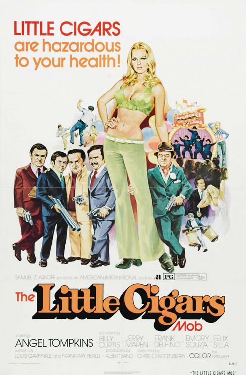 the movie poster: The Little Cigars Mob (1973)