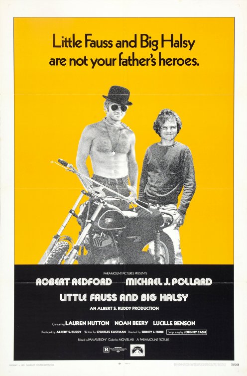 1000 piece jigsaw puzzle for the movie poster: Little Fauss and Big Halsy (1970)