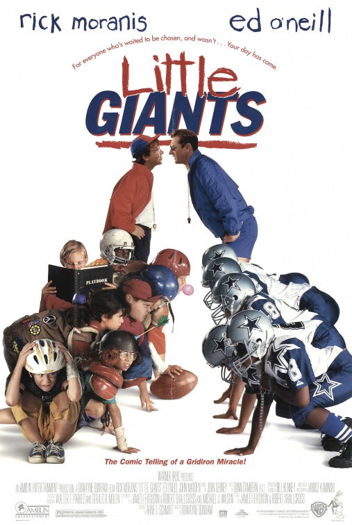 1000 piece jigsaw puzzle for the movie poster: Little Giants (1994)