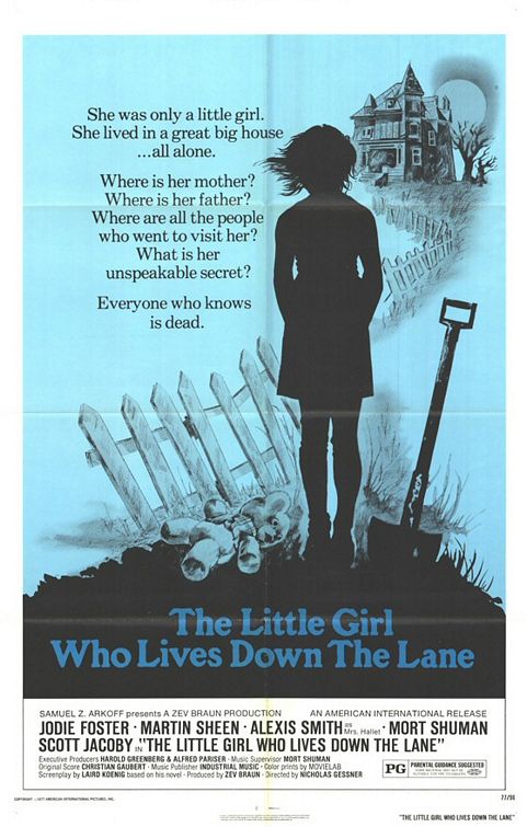 the movie poster: The Little Girl Who Lives Down the Lane (1976)