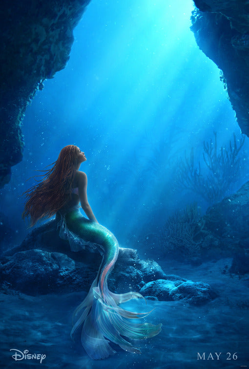 1000 piece jigsaw puzzle for the movie poster: The Little Mermaid (2023)