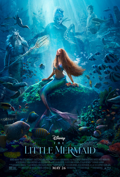 1000 piece jigsaw puzzle for the movie poster: The Little Mermaid (2023) ver3