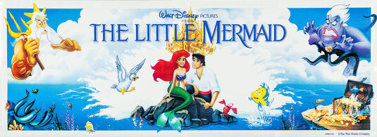 1000 piece jigsaw puzzle for the movie poster: The Little Mermaid (1989) ver7