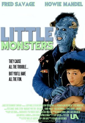 1000 piece jigsaw puzzle for the movie poster: Little Monsters (1989) ver3