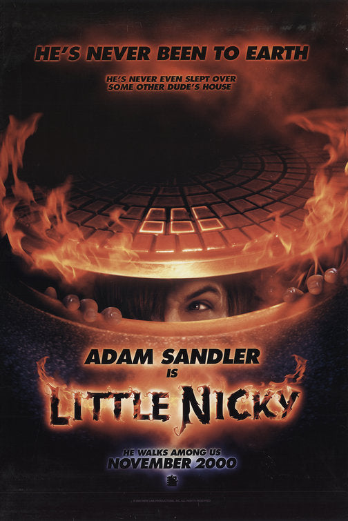 1000 piece jigsaw puzzle for the movie poster: Little Nicky (2000) ver3