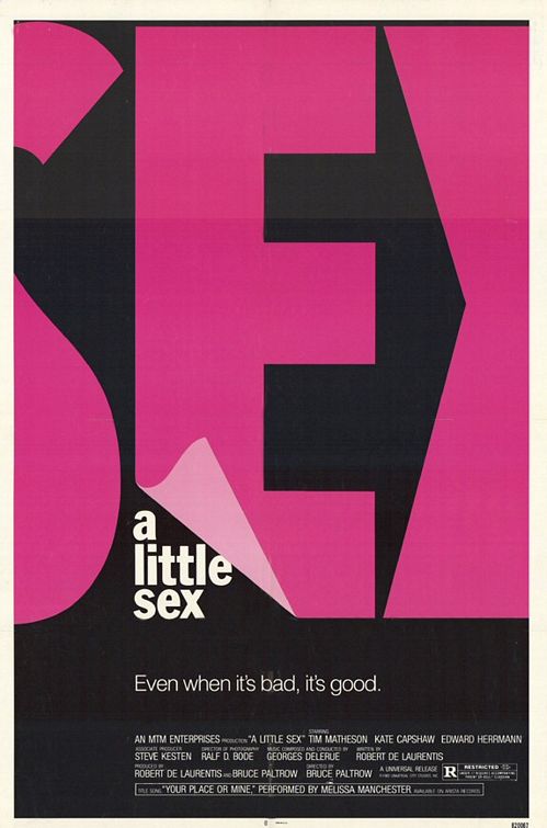 the movie poster: A Little Sex (1982)