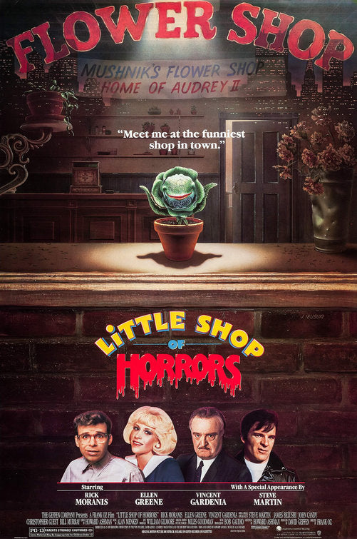 the movie poster: Little Shop of Horrors (1986)