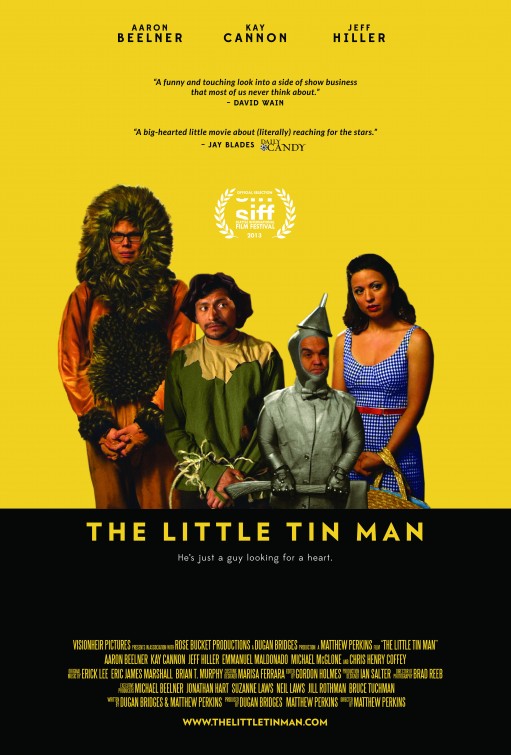 1000 piece jigsaw puzzle for the movie poster: The Little Tin Man (2014)