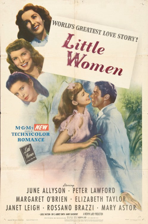 1000 piece jigsaw puzzle for the movie poster: Little Women (1949)