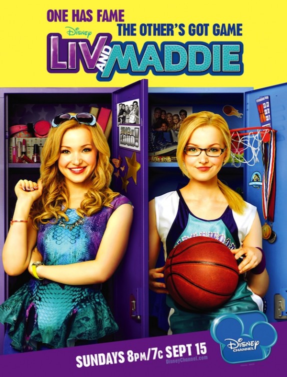 1000 piece jigsaw puzzle for tv poster: Liv & Maddie