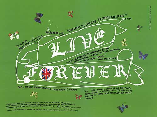 the movie poster: Live Forever (2003)