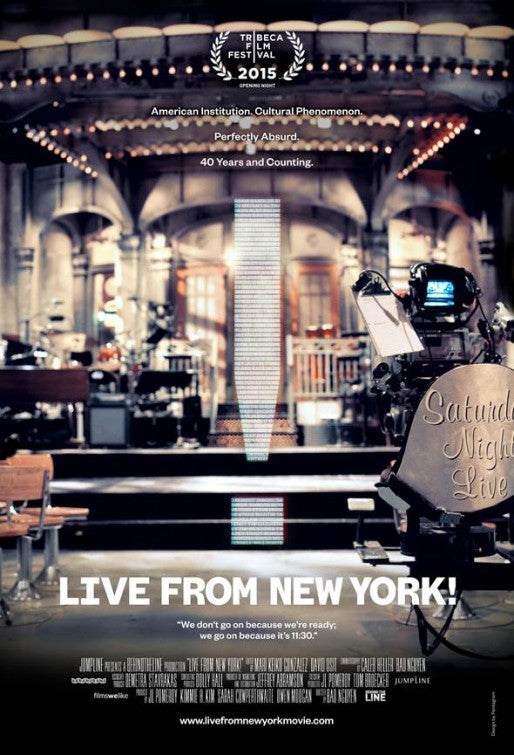 1000 piece jigsaw puzzle for the movie poster: Live From New York! (2015)