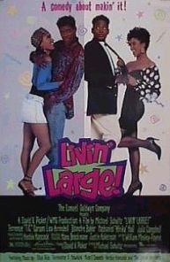 the movie poster: Livin' Large (1991)